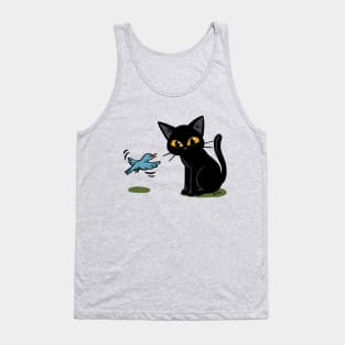 Talking with the bird Tank Top